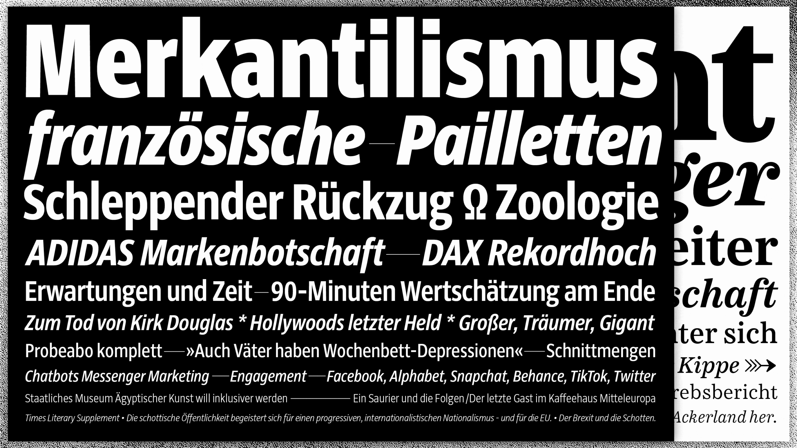 Character Type – Süddeutsche Zeitung
